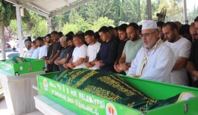 Günün en acı karesi: Anne-oğul yan yana uğurlandı