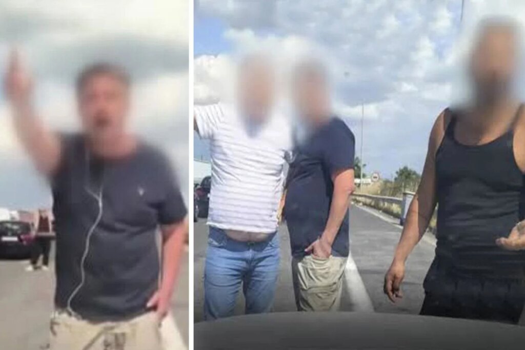 Gurbetçiler sınır kuyruğunda "sıra ihlali" yüzünden kavga etti