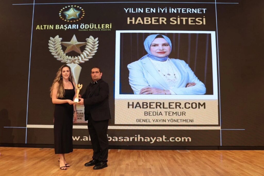 Altın Başarı Ödülleri: Haberler.com'a yılın en iyi haber sitesi ödülü