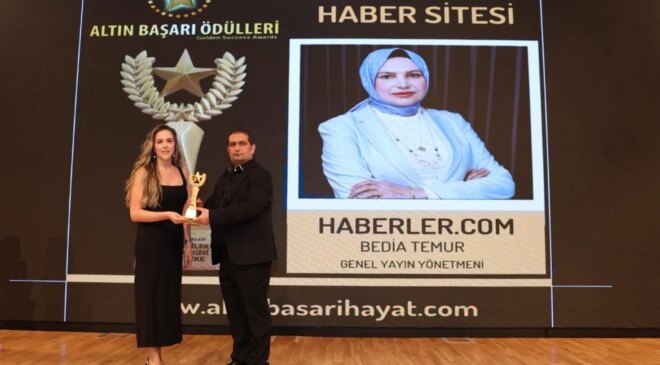 “Altın Başarı Ödülleri” sahiplerini buldu! Haberler.com’a “Yılın En İyi İnternet Haber Sitesi” ödülü