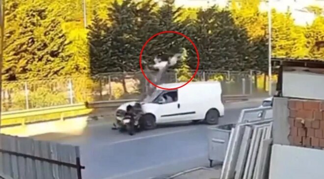 Dehşete düşüren kaza! Hatasının bedelini çok ağır ödedi