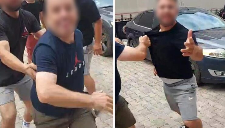 Gümüşhane’de nakliyeci dehşeti kamerada
