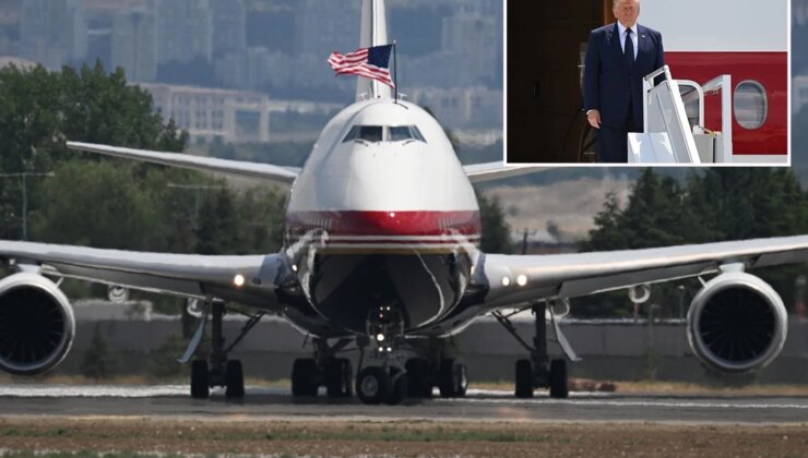 Trump’ın Ankara’ya geldiği yeni Air Force One kıskandırdı: İçinde yok yok