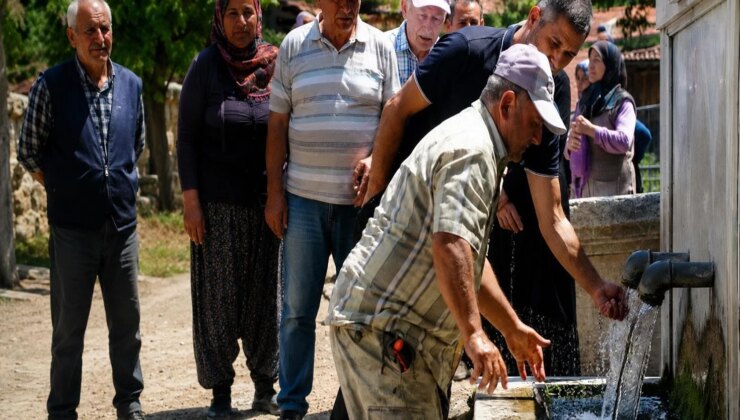 Bolu’da köylüleri isyan ettiren uygulama: Kendi imkanlarıyla yaptıkları su hattına sayaç takılacak