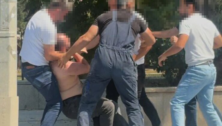 Tartıştıkları kişiyi döven 4 kişi gözaltına alındı