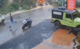 Hindistan’da heyelan tankeri ve insanları sürükledi: 3 ölü, 9 yaralı
