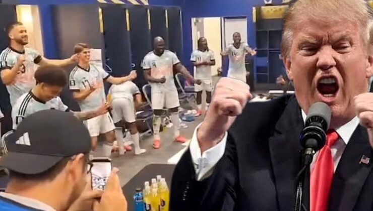 Belçikalı futbolcular ABD zaferi sonrası Donald Trump’ın dansını taklit etti