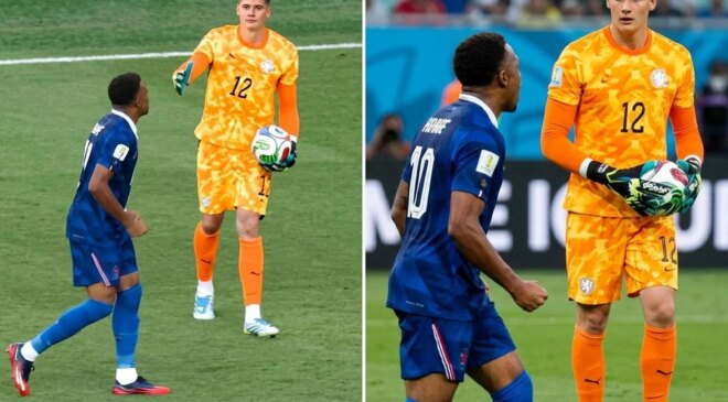 Mbappe’nin Paraguay kalecisine yaptığı hareket ortalığı karıştırdı