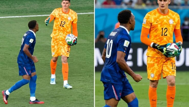 Mbappe’nin Paraguay kalecisine yaptığı hareket ortalığı karıştırdı