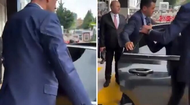 Binali Yıldırım’ın kapısını açan görevlinin kapısını da başkası açtı