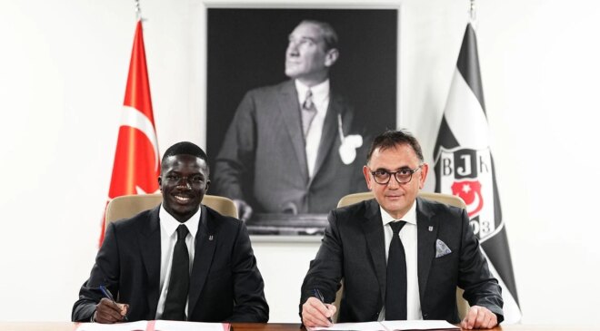 Beşiktaş, Ouattara ile 4 yıllık sözleşme imzaladı