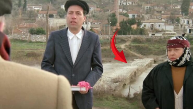 Kemal Sunal’ın “İnatçı” filmine ev sahipliği yapan tarihi taş köprüyü yaktılar