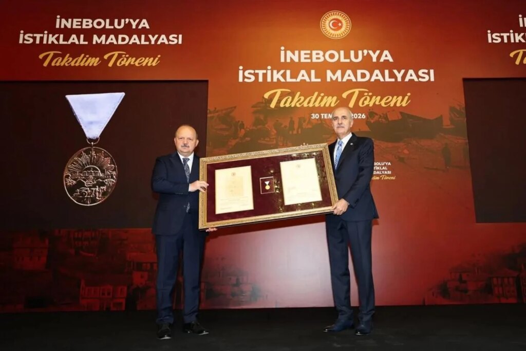 İstiklal Yolu’nun kahraman ilçesine Meclis’te tarihi tören