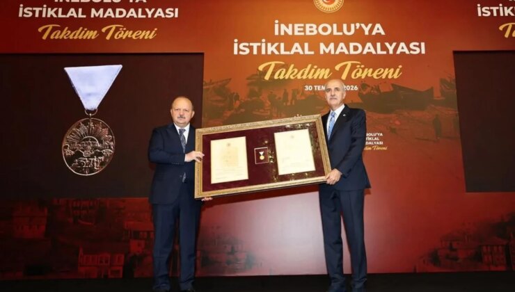 İstiklal Yolu’nun kahraman ilçesine Meclis’te tarihi tören