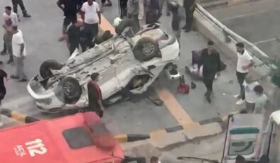İskenderun’da otomobil devrildi: 2 kişi hayatını kaybetti