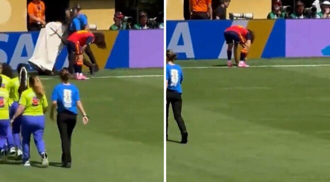 İspanya’nın Dünya Kupası zaferinin sırrı bu mu? Marc Cucurella’nın sahaya gizlice gömdüğü para ortaya çıktı