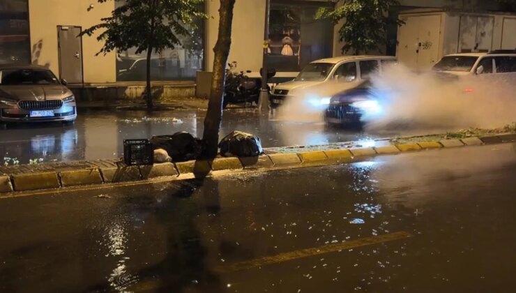 İstanbul’da beklenen yağış başladı