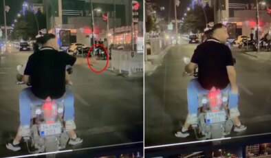 İstanbul’da infial yaratan görüntü! Silahını vatandaşlara doğrulttu