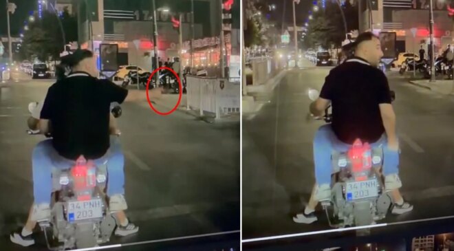 İstanbul’da infial yaratan görüntü! Silahını vatandaşlara doğrulttu