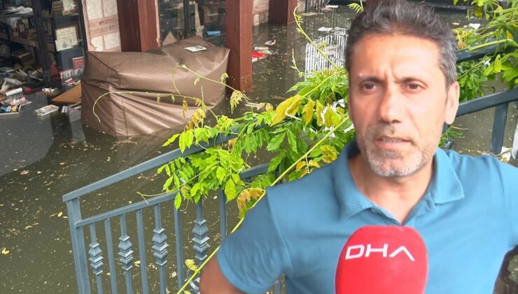 İstanbul’da yüzlerce kitap kullanılamaz hale geldi, esnaf isyan ediyor: Belediyeyi defalarca aradık ama…