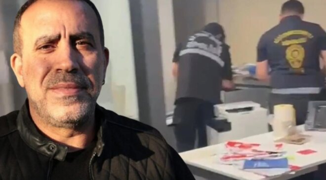 İşte mali şube polisinin Ahbap’ta arama yaptığı anlar