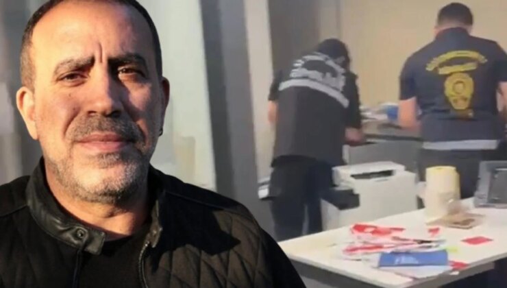 İşte mali şube polisinin Ahbap’ta arama yaptığı anlar