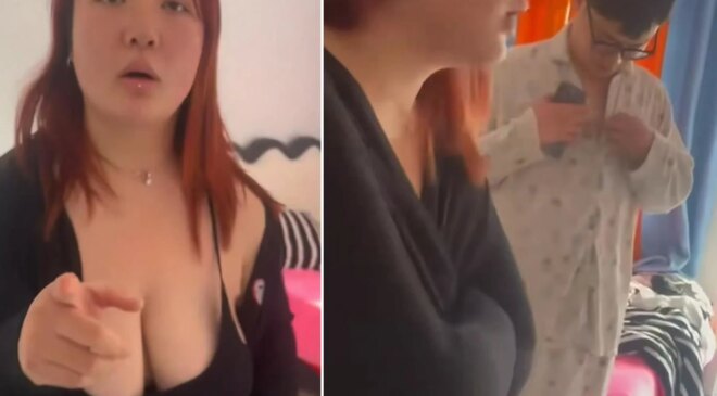 Karısını başka bir erkekle yakaladı! Verdiği tepki izleyenleri şaşırttı
