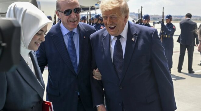 Ankara’daki karşılamada neler konuşuldu? Uçağını işaret edip Erdoğan’a bunları söyledi