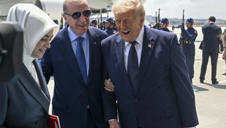 Ankara’daki karşılamada neler konuşuldu? Uçağını işaret edip Erdoğan’a bunları söyledi