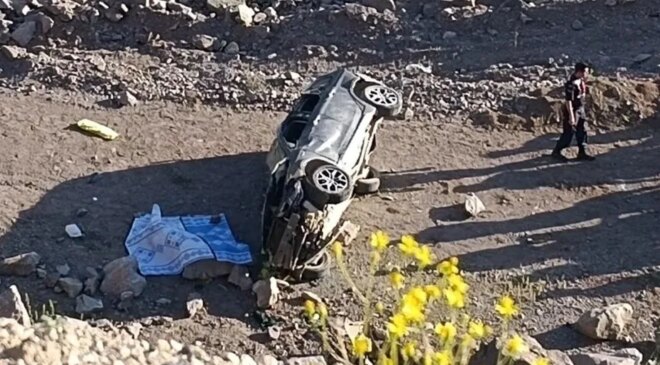 Giresun’da dere yatağına devrilen otomobildeki 3 kişi öldü, 3 kişi yaralandı