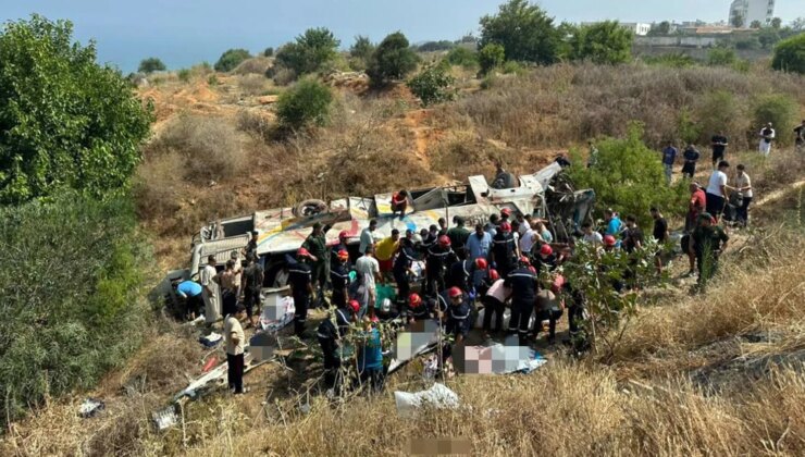 Cezayir’de yolcu otobüsü şarampole yuvarlandı: 25 ölü, 44 yaralı
