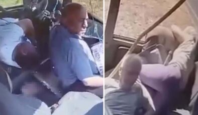 Manisa’da ölümlü kazanın kamera görüntüleri ortaya çıktı
