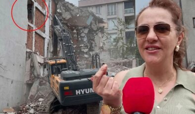 Kontrollü yıkımda bitişikteki binaya hasar verildi: Geldim, banyo yerinde yok
