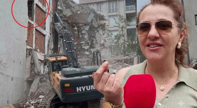 Kontrollü yıkımda bitişikteki binaya hasar verildi: Geldim, banyo yerinde yok