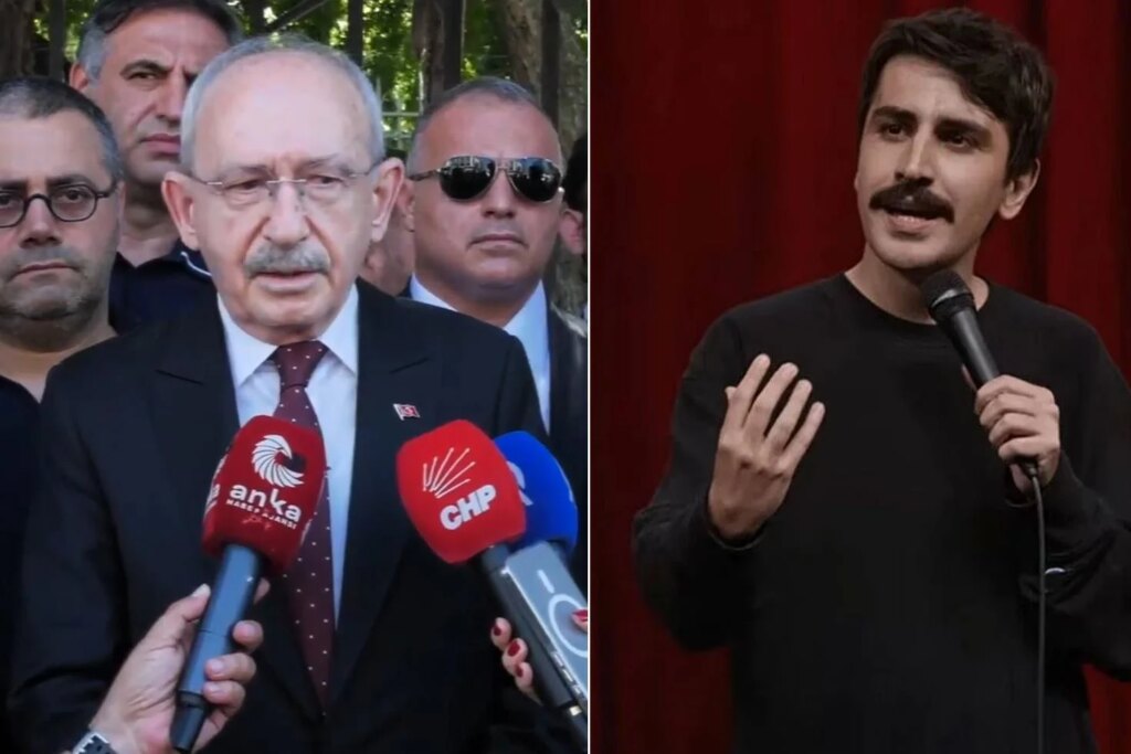 Kılıçdaroğlu, tutuklu komedyen Deniz Göktaş ile görüştü