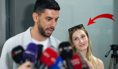 Trabzon’da aşk rüzgarı! Cenk Özkaçar değil, eşinin bakışları konuşuldu
