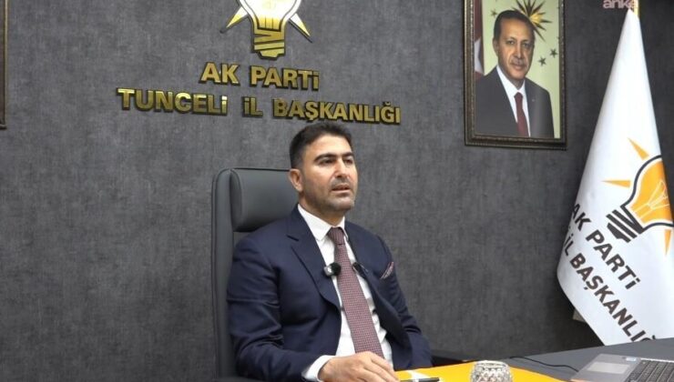 AK Parti Tunceli İl Başkanı Hakan Özer görevinden istifa etti