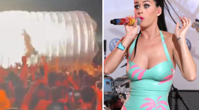 Katy Perry’ye konserde “yanlış yön” sürprizi