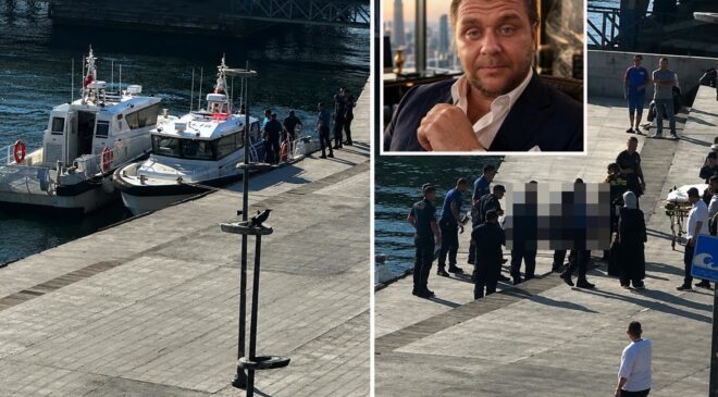 Haliç’te köprüye çarpan tekneden düşen personelin cansız bedeni 8 saatte bulundu