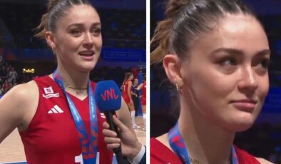 Maç sırasında gözleri dolan Zehra Güneş bunun sebebini açıkladı