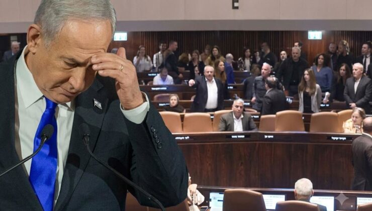 Netanyahu, İsrail Meclisi’nde “utan” sloganlarıyla protesto edildi