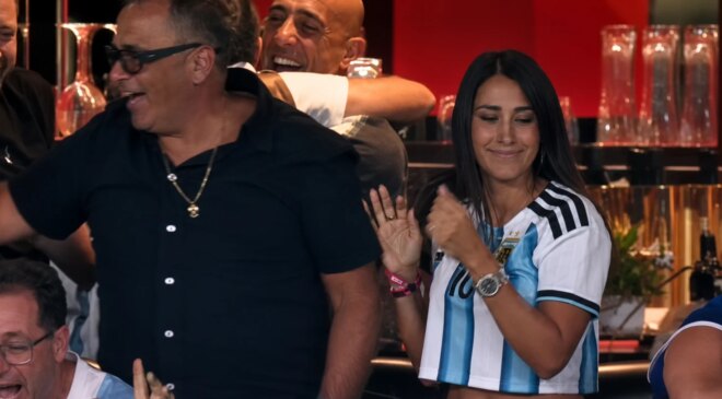 Messi’nin eşi tribünde gözyaşlarına boğuldu! Arjantin’in son dakika golü ardından büyük duygusal patlama