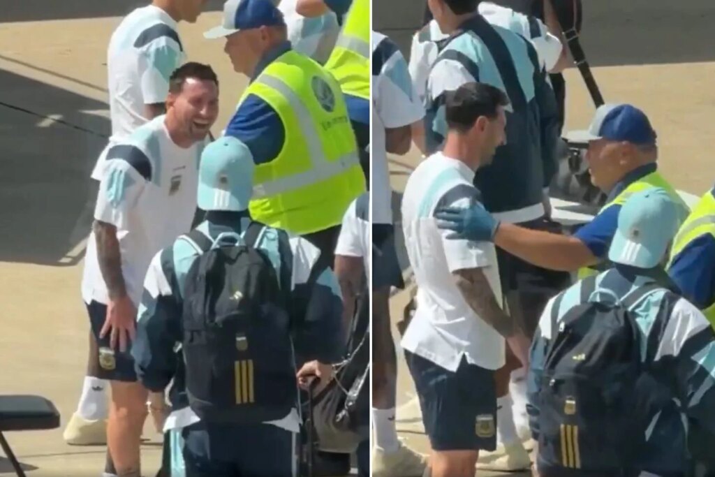 Arjantin Milli Takımı dedektörle aranırken Messi'nin tepkisi