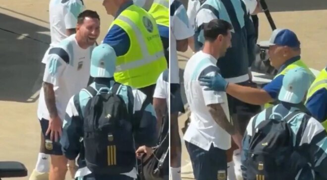 Arjantin Miami’de dedektörle arandı, Messi’nin verdiği tepki gündem oldu