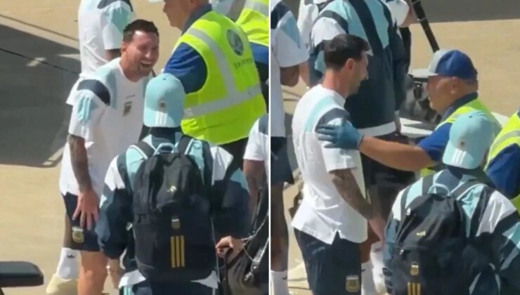 Arjantin Miami’de dedektörle arandı, Messi’nin verdiği tepki gündem oldu