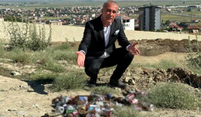 Mezarlıkta skandal görüntüler! Alkol alıp bakın ne yaptılar