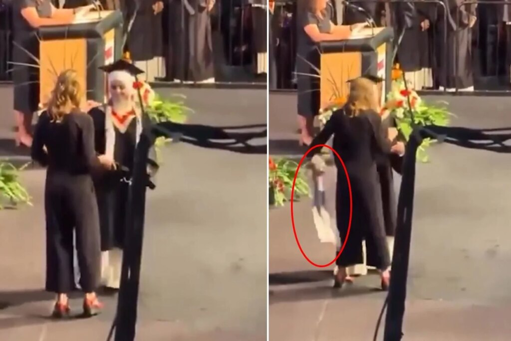 Kanada'da mezuniyet töreninde Filistinli öğrencinin kefiyesi çıkarıldı