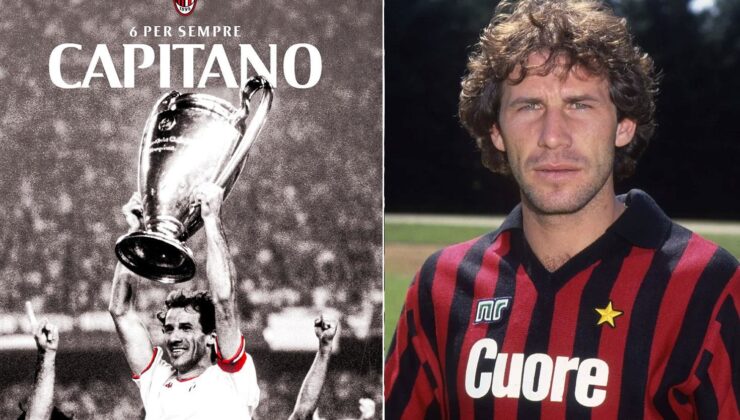 İtalya ve Milan’ın efsanevi futbolcusu Franco Baresi hayatını kaybetti