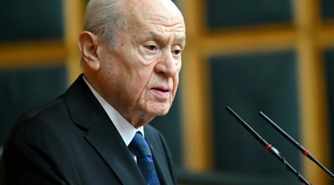 Bahçeli, futbolcu Merih Demiral’ı kabul etti