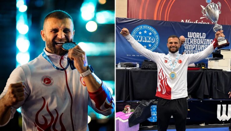 Ringe çıkmadan tarih yazdı: Milli sporcu Kadir Yıldırım maç yapmadan 32. kez şampiyon oldu